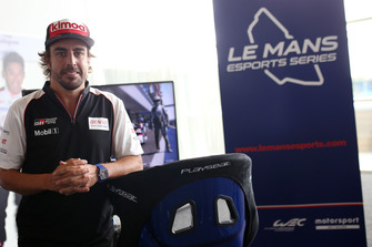Presentación Le Mans eSports con Fernando Alonso