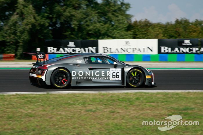 #66 Attempto Racing Audi R8 LMS: Steijn Schothorst, Kelvin van der Linde 