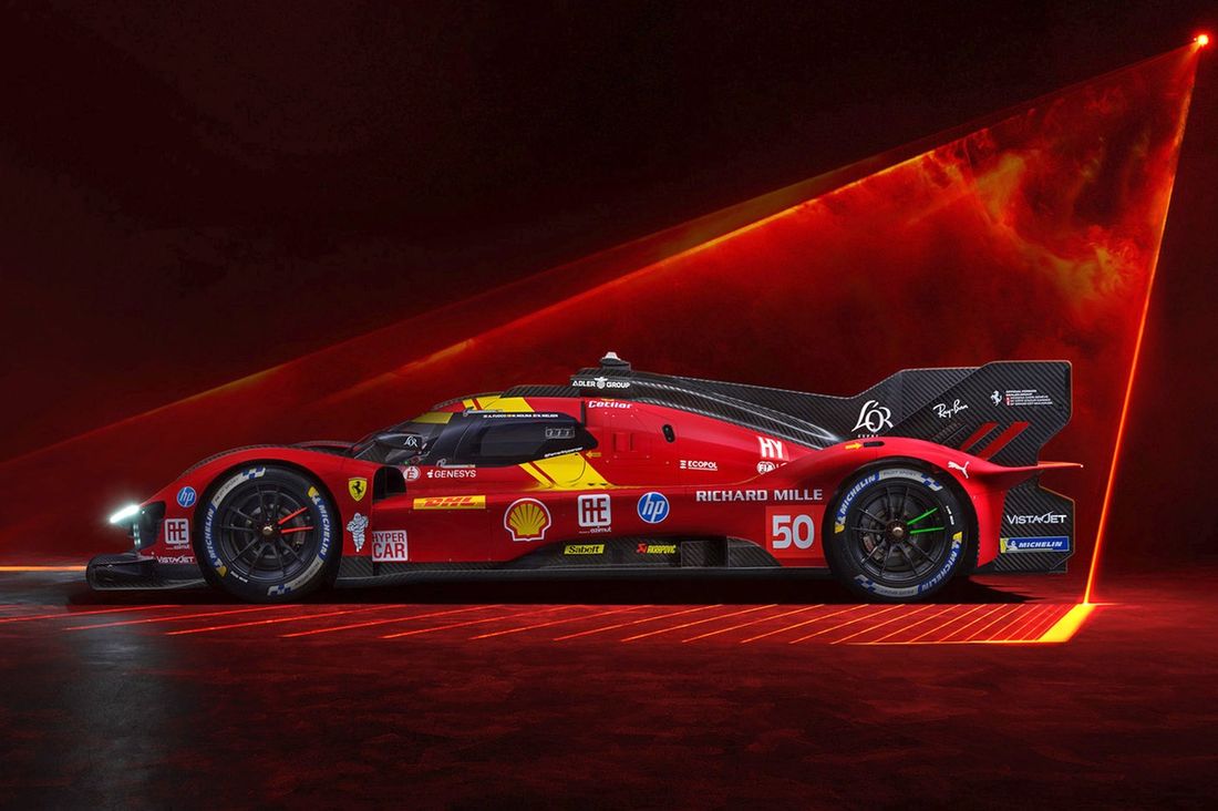 #50 AF Corse Ferrari 499P: Antonio Fuoco, Miguel Molina, Nicklas Nielsen