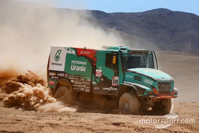 #509 Team De Rooy Iveco: Ton van Genugten, Bernard Der Kinderen, Peter Willemsen  
