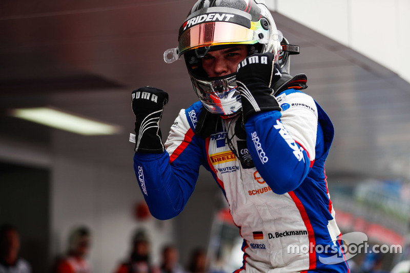 David Beckmann a remporté sa troisième victoire en quatre week-ends de course
