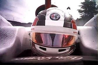 Charles Leclercs, Sauber, Fernando Alonso, McLaren MCL33 crash