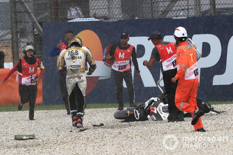 Karel Abraham, Angel Nieto Team after crash