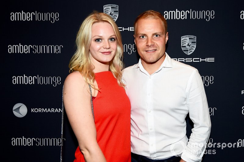 Valtteri Bottas novia de  Emilia Pikkarainen