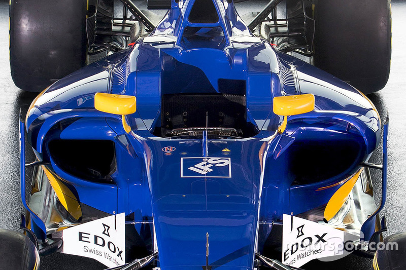 Detalle del Sauber C35