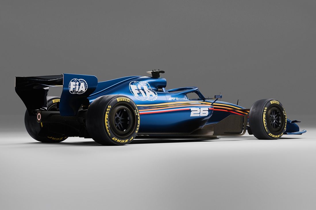 Render bolidu FIA F1 na rok 2026