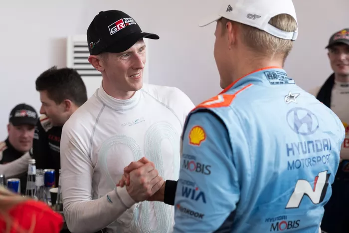 Elfyn Evans, Scott Martin, Toyota Gazoo Racing WRT Toyota GR Yaris Rally1