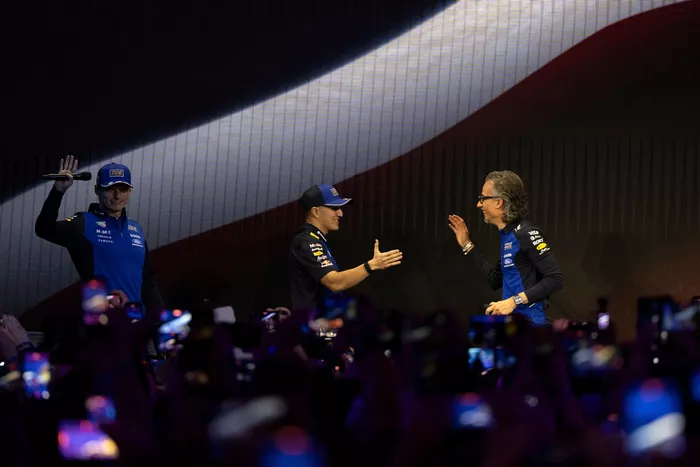 Isack Hadjar, Red Bull Racing, Max Verstappen, Red Bull Racing, Laurent Mekies, Red Bull Racing Team Principal
