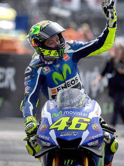 Tweede plaats Valentino Rossi, Yamaha Factory Racing
