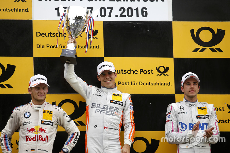 1. Robert Wickens, 2. Marco Wittmann, 3. Christian Vietoris
