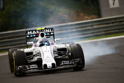Валттері Боттас, Williams FW38 блокує колеса при гальмуванні