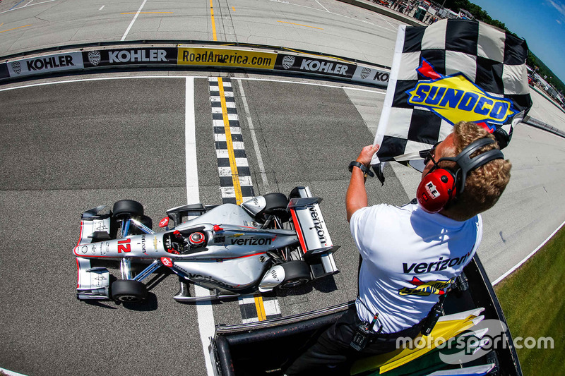 Will Power, Team Penske Chevrolet pakt de overwinning