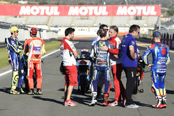 Валентино Россі, Yamaha Factory Racing, Андреа Янноне, Ducati Team, Хорхе Лоренсо, Yamaha Factory Ra