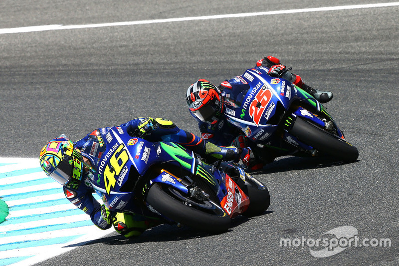 Untuk pertama kalinya, duo Yamaha gagal naik podium di Jerez