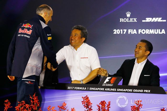 Katsuhide Moriyama Honda, Honda de Masashi Yamamoto, Franz Tost, director del equipo, Scuderia Toro Rosso