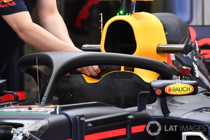 Red Bull Racing RB13, halo