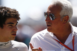 Lance Stroll, Williams with his father Lawrence Stroll