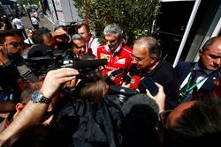 Sergio Marchionne, Maurizio Arrivabene, Ferrari