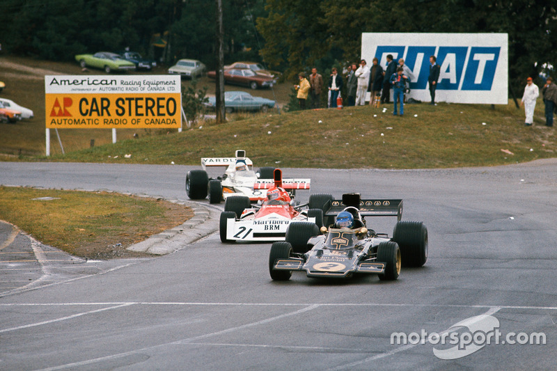 Ronnie Peterson, Lotus 72E Ford, Niki Lauda, BRM P160E, Jody Scheckter, McLaren M23 Ford