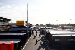EL paddock en Barcelona