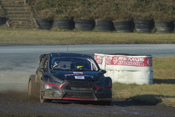 Alexander Wurz teste la Ford Fiesta du World RX Team Austria