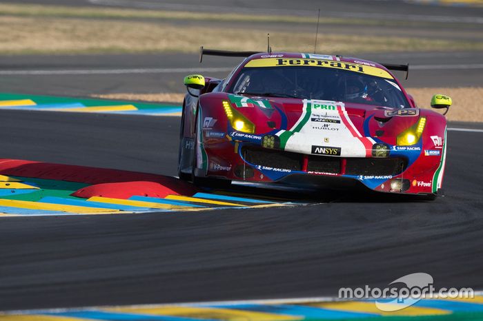 35°: #71 AF Corse Ferrari 488 GTE: Davide Rigon, Sam Bird, Miguel Molina