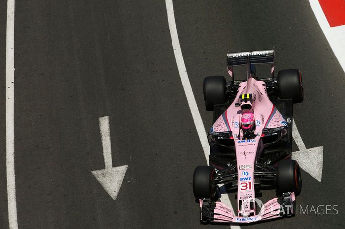 8º Esteban Ocon, Sahara Force India F1 VJM10 (35 puntos)