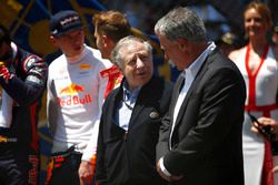Jean Todt, Presidente de la FIA, Chase Carey, Presidente Formula One