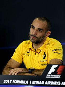 Cyril Abiteboul, directeur général Renault Sport F1 lors de la conférence de presse
