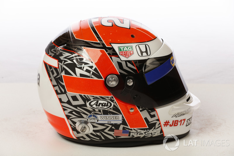 Helm von Alexander Rossi, Andretti Autosport Honda