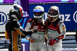 Jean-Eric Vergne, Techeetah, s'impose devant Lucas di Grassi, Audi Sport ABT Schaeffler, Daniel Abt, Audi Sport ABT Schaeffler