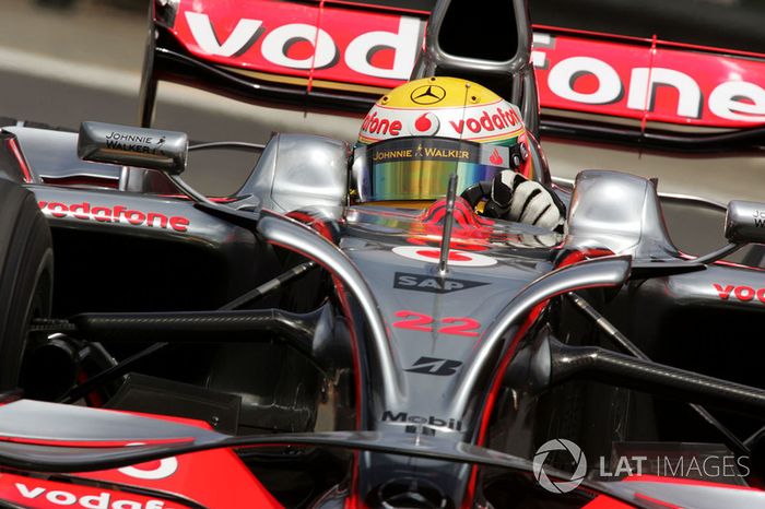 2008 - Lewis Hamilton, McLaren-Mercedes