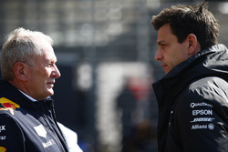 Консультант Red Bull RacingГельмут Марко, керівник Mercedes AMG F1 Тото Вольфф