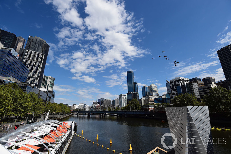 Una vista di Melbourne
