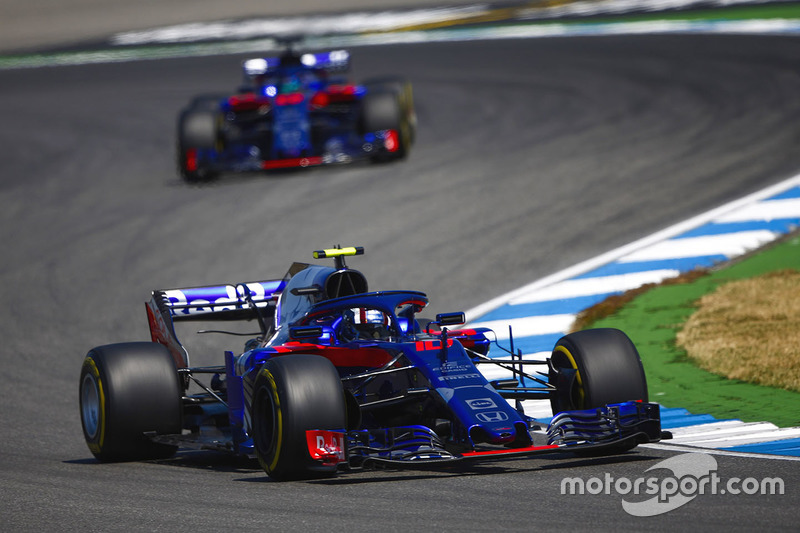 Pierre Gasly, Toro Rosso STR13, Brendon Hartley, Toro Rosso STR13