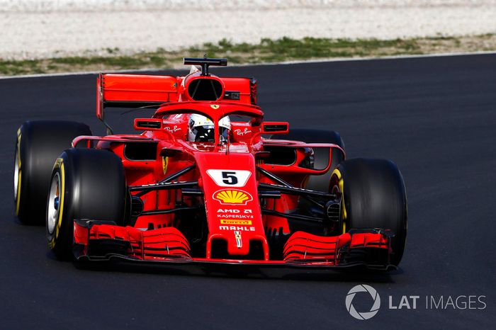 El Ferrari SF71H de 2018: 'Loria'