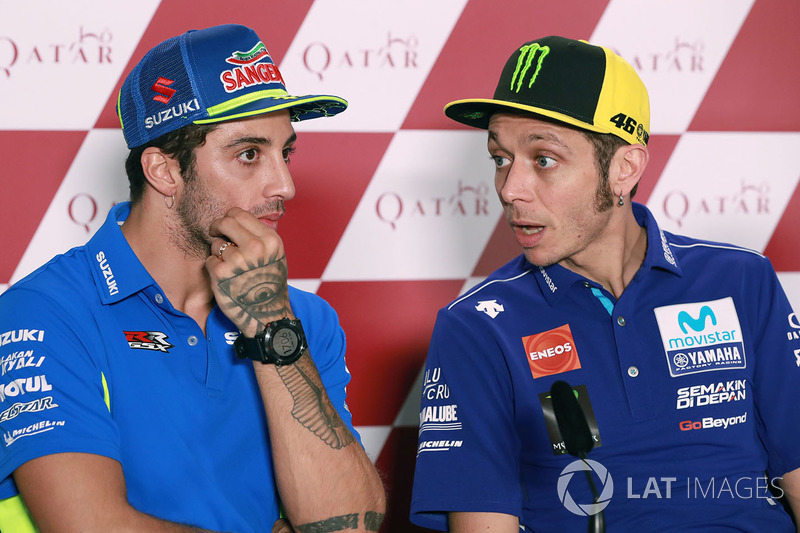 Andrea Iannone, Team Suzuki MotoGP, Valentino Rossi, Yamaha Factory Racing