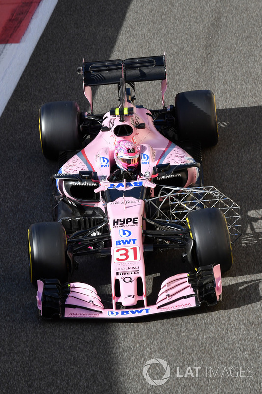 Esteban Ocon, Sahara Force India VJM10 aero sensörü