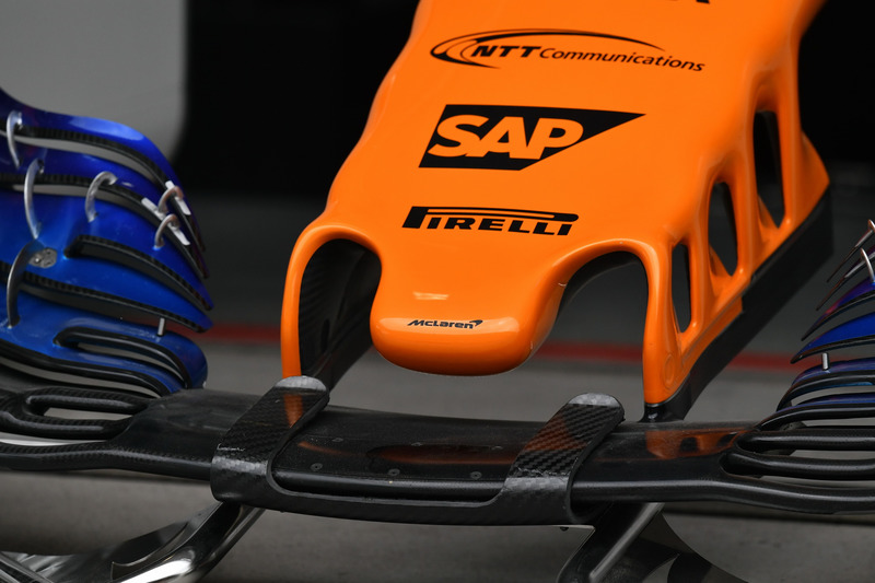 McLaren MCL33 : museau