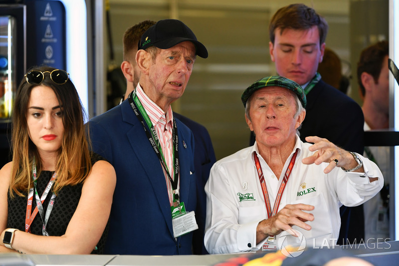 Jackie Stewart, with HRH The Duke of Kent