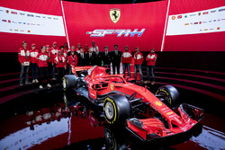Sebastian Vettel, Ferrari, Kimi Raikkonen, Ferrari with fans