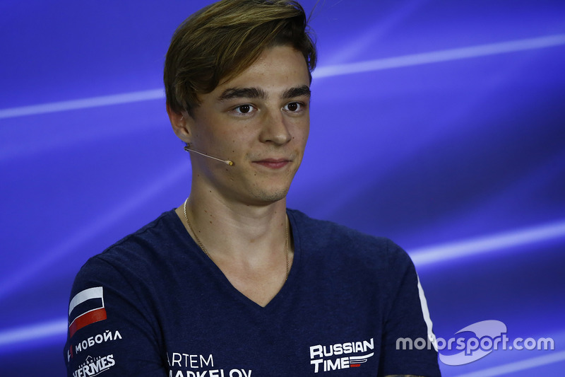 Il poleman Artem Markelov, RUSSIAN TIME