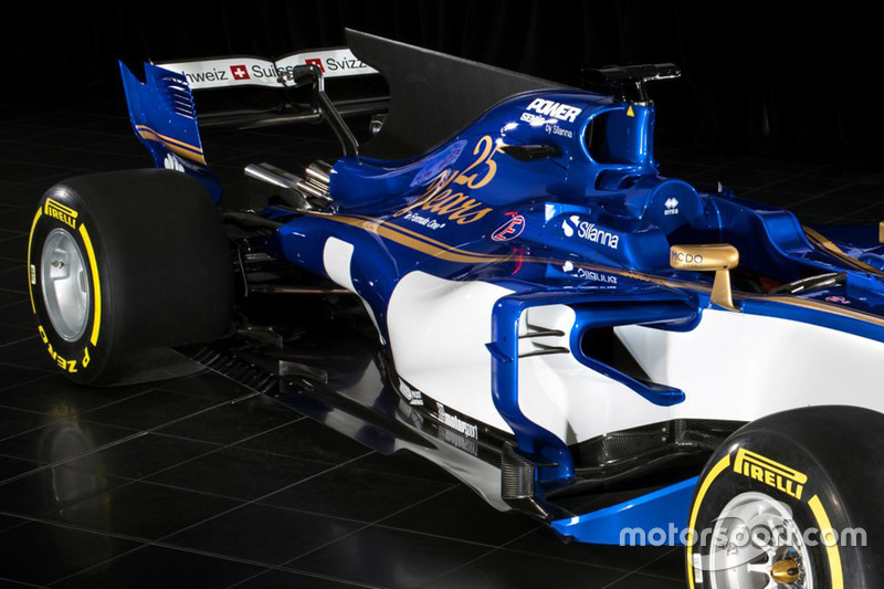 Sauber C36 rear detail