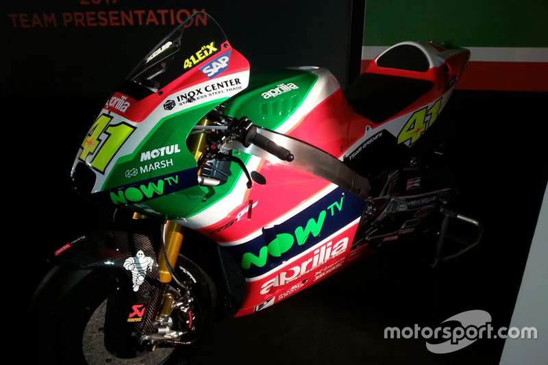 Moto de Aleix Espargaro, Aprilia Racing Team Gresini