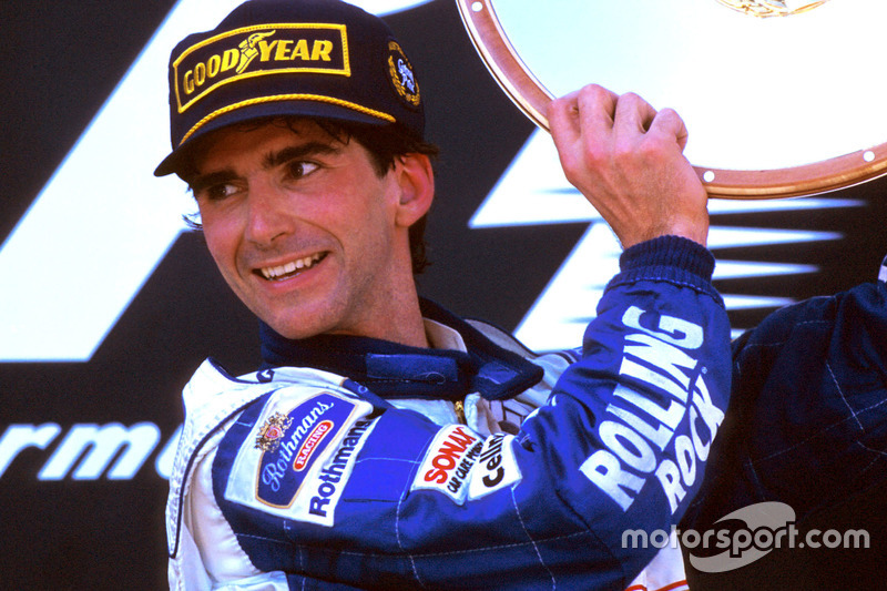 1996: 1. Damon Hill, 2. Jacques Villeneuve, 3. Eddie Irvine