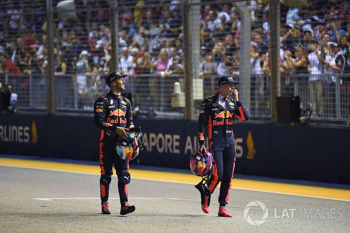 Daniel Ricciardo, Red Bull Racing and Max Verstappen, Red Bull Racing