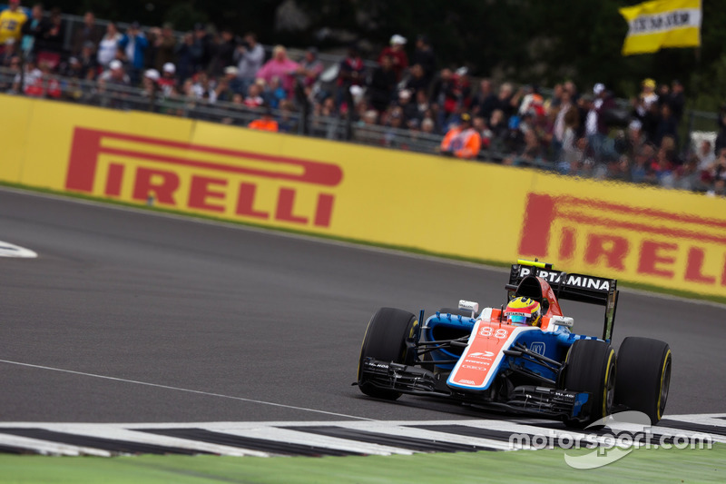 19: Rio Haryanto, Manor Racing MRT05