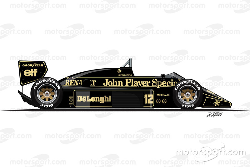 Lotus 98T de Ayrton Senna (1986)