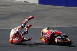 Marc Marquez, Repsol Honda Team, crash