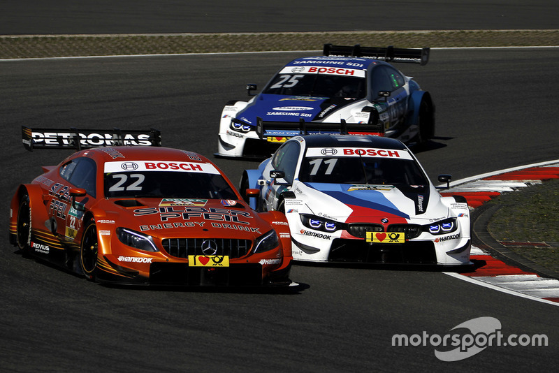 Lucas Auer, Mercedes-AMG Team HWA, Mercedes-AMG C63 DTM, Marco Wittmann, BMW Team RMG, BMW M4 DTM